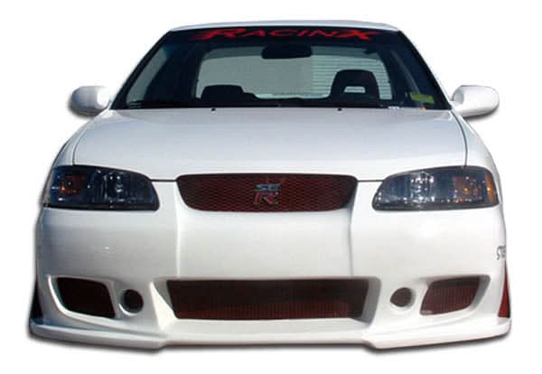 2000-2003 Nissan Sentra B-2 Style Front Bumper Cover - FRP