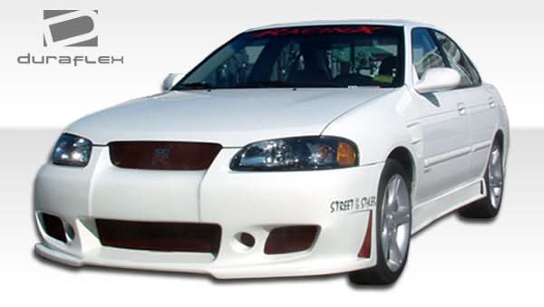2000-2006 Nissan Sentra B-2 Style Side Skirts Rocker Panels - FRP