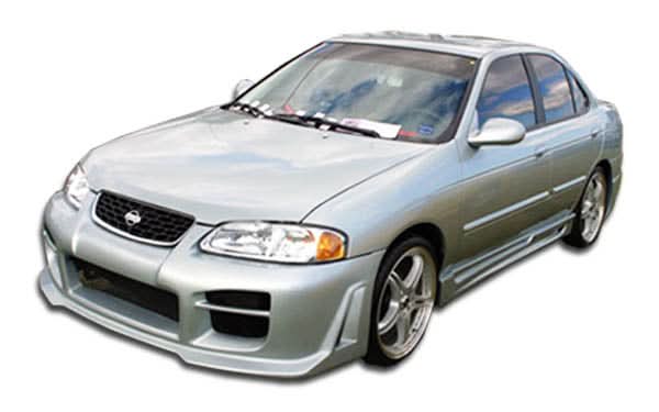 2000-2006 Nissan Sentra R34 Style Side Skirts Rocker Panels - FRP