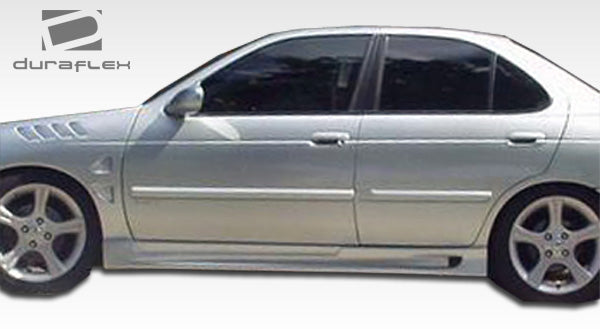2000-2006 Nissan Sentra Duraflex R34 Side Skirts Rocker Panels - 2 Piece