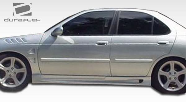 2000-2006 Nissan Sentra R34 Style Side Skirts Rocker Panels - FRP