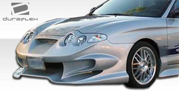 2000-2001 Hyundai Tiburon Vader Style Front Bumper Cover - FRP