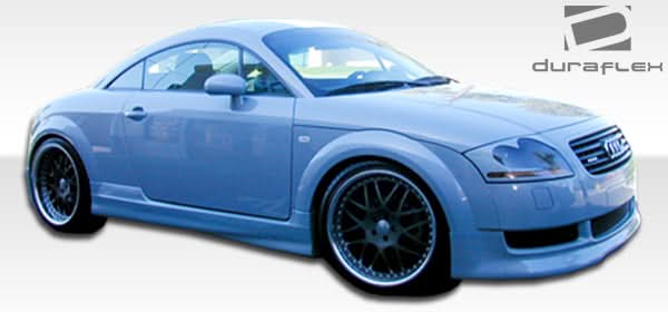 2000-2006 Audi TT RS4 Style Front Lip Under Spoiler Air Dam - FRP
