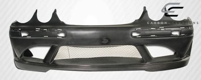 2000-2002 Mercedes E Class Morello Style Front Bumper - Carbon Fiber