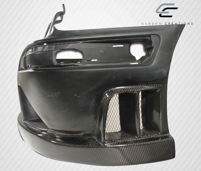 2000-2002 Mercedes E Class Morello Style Front Bumper - Carbon Fiber