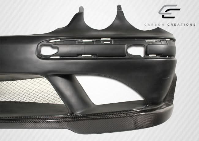 2000-2002 Mercedes E Class Morello Style Front Bumper - Carbon Fiber