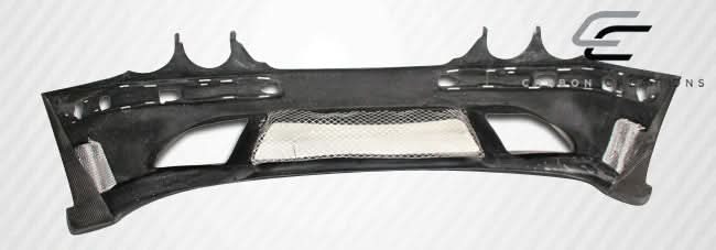 2000-2002 Mercedes E Class Morello Style Front Bumper - Carbon Fiber