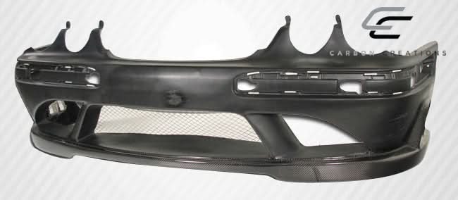 2000-2002 Mercedes E Class Morello Style Front Bumper - Carbon Fiber