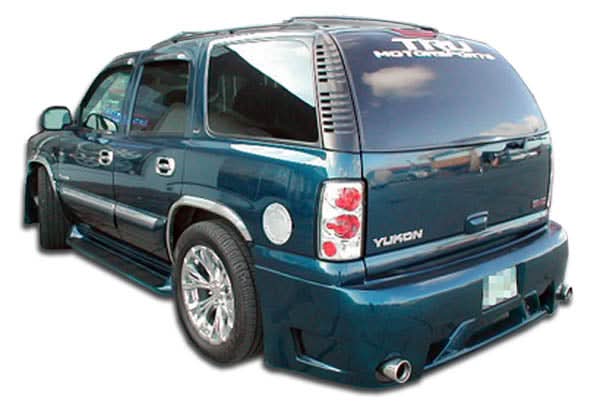 2000-2006 Chevrolet Tahoe GMC Yukon Platinum Style Rear Bumper Cover - FRP