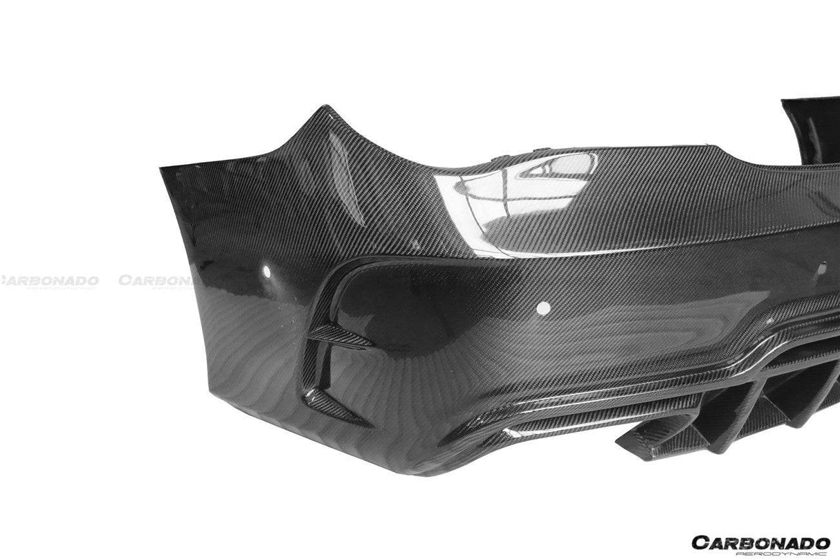 2013-2016 Mercedes Benz W117 CLA Class WD Style Rear Bumper