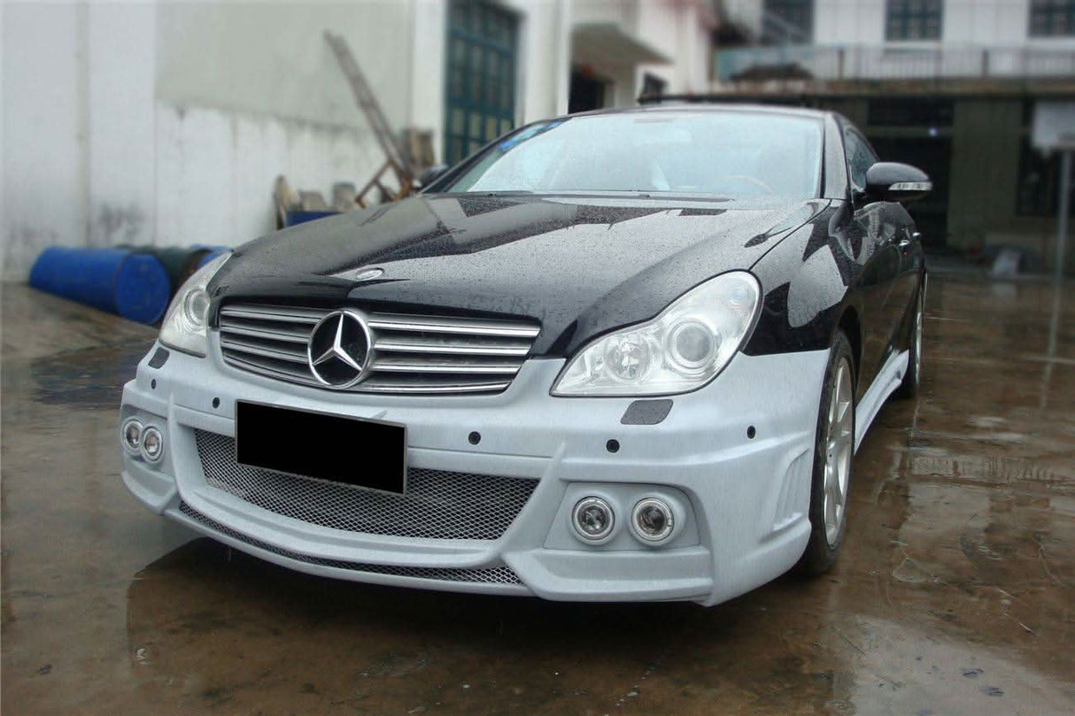2005-2009 Mercedes Benz W219 Cls Class WI Style Front Bumper with LED