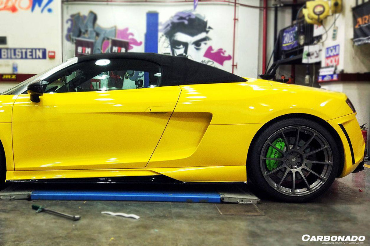 2006-2015 Audi R8 Coupe Spyder DPGT Style Side Skirts