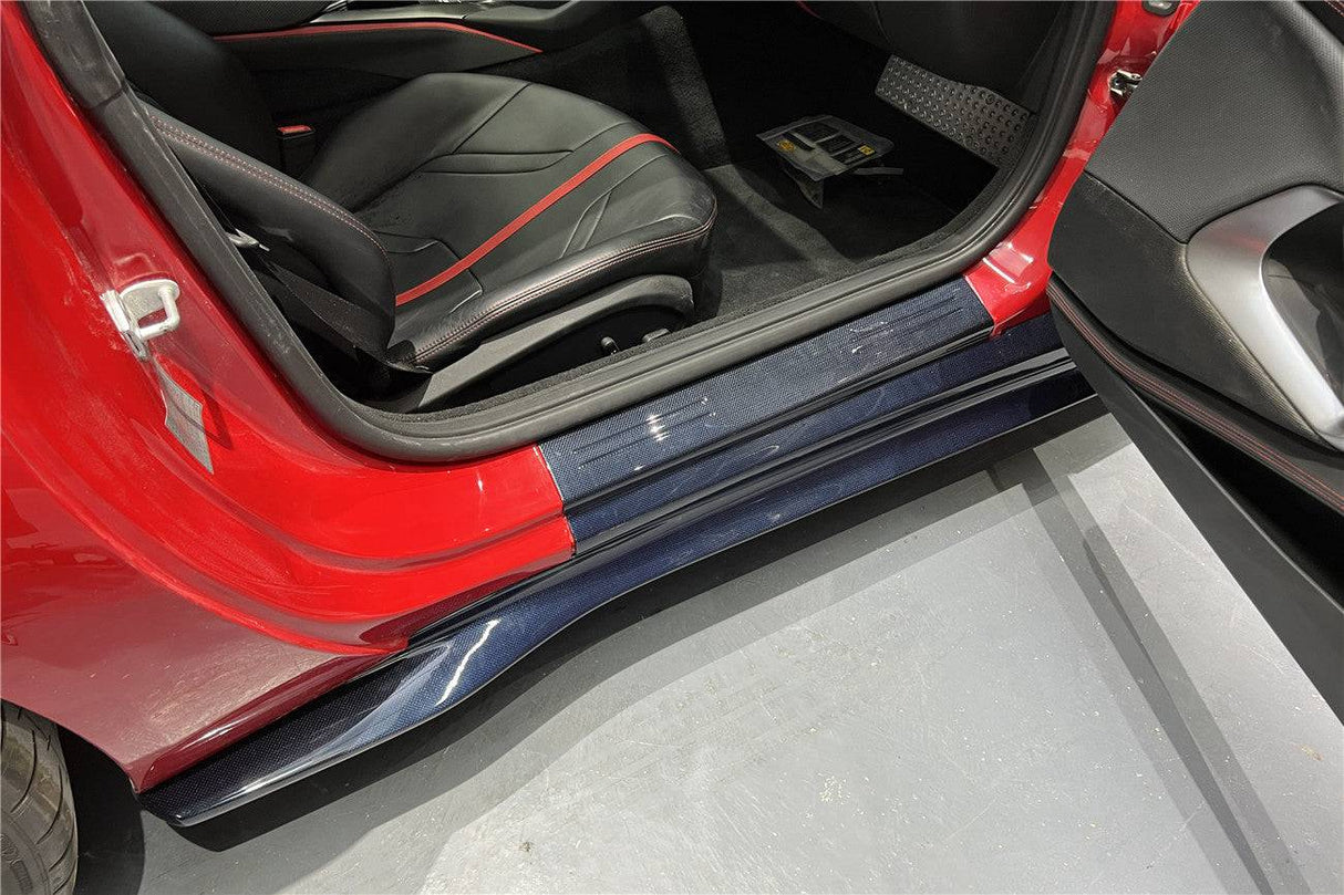 2017-2026 Ferrari 812 Superfast GTS OE Style DRY Carbon Fiber Door Sills