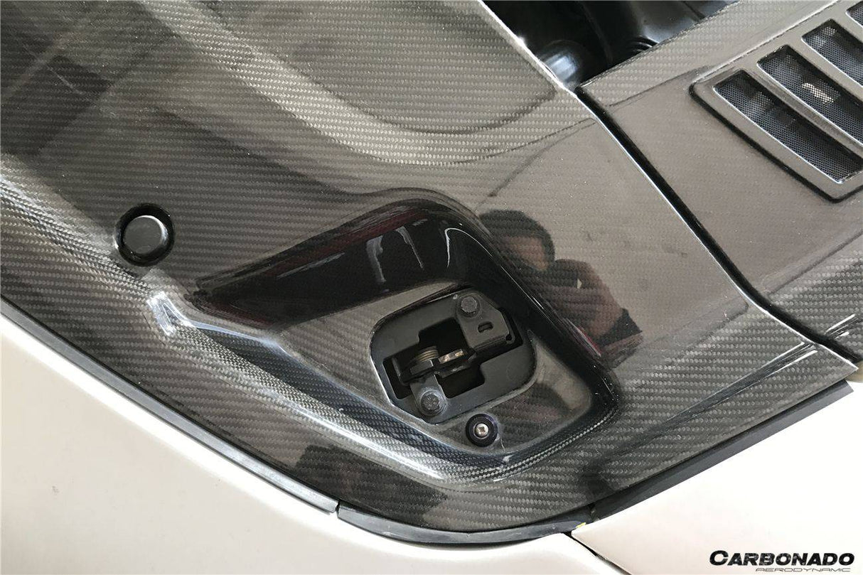 2010-2015 Mercedes Benz W197 SLS AMG OEM Style Carbon Fiber Radiator Cover