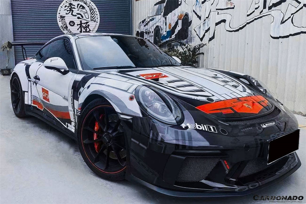 2012-2015 Porsche 911 991.1 Carrera S GT2RS Style Side Skirts