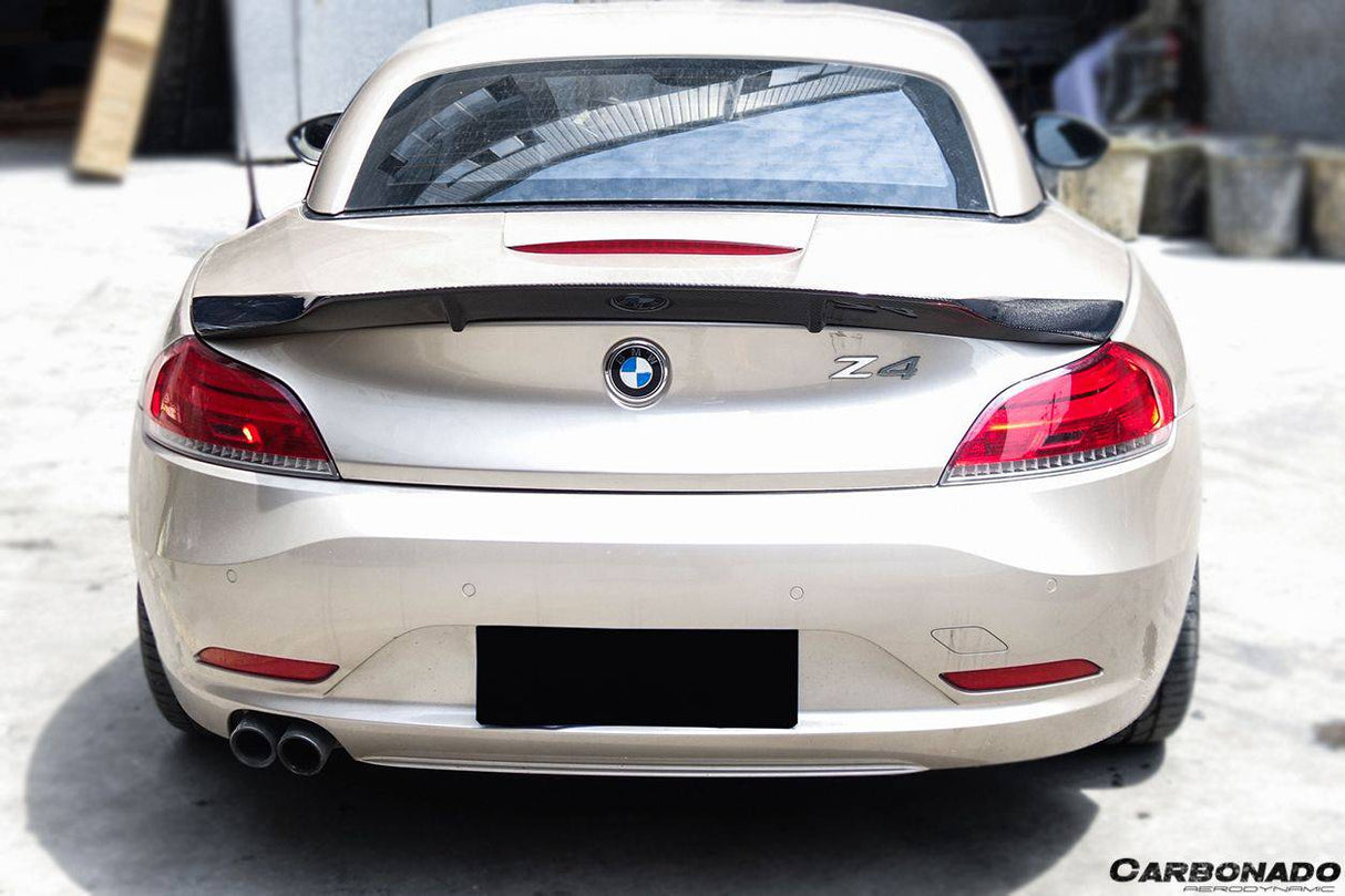 2009-2016 BMW Z4 E89 RT Style Carbon Fiber Trunk Spoiler