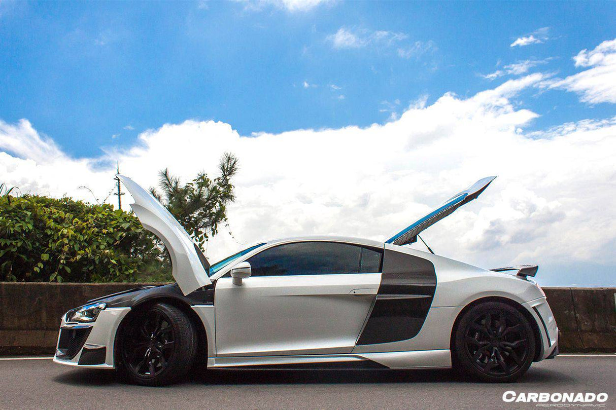 2006-2015 Audi R8 Coupe DPGT Style Carbon Fiber Trunk Spoiler Wing