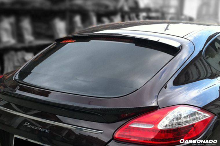 2010-2013 Porsche Panamera 970.1 TAS Style Carbon Fiber Trunk Spoiler