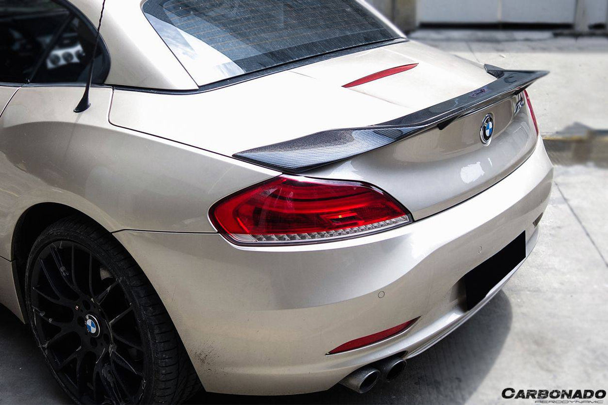 2009-2016 BMW Z4 E89 RT Style Carbon Fiber Trunk Spoiler