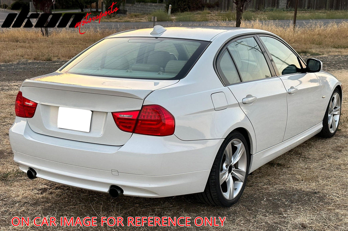 2006-2011 BMW E90 3-Series Trunk Spoiler OE Style Fiberglass Rear Wing