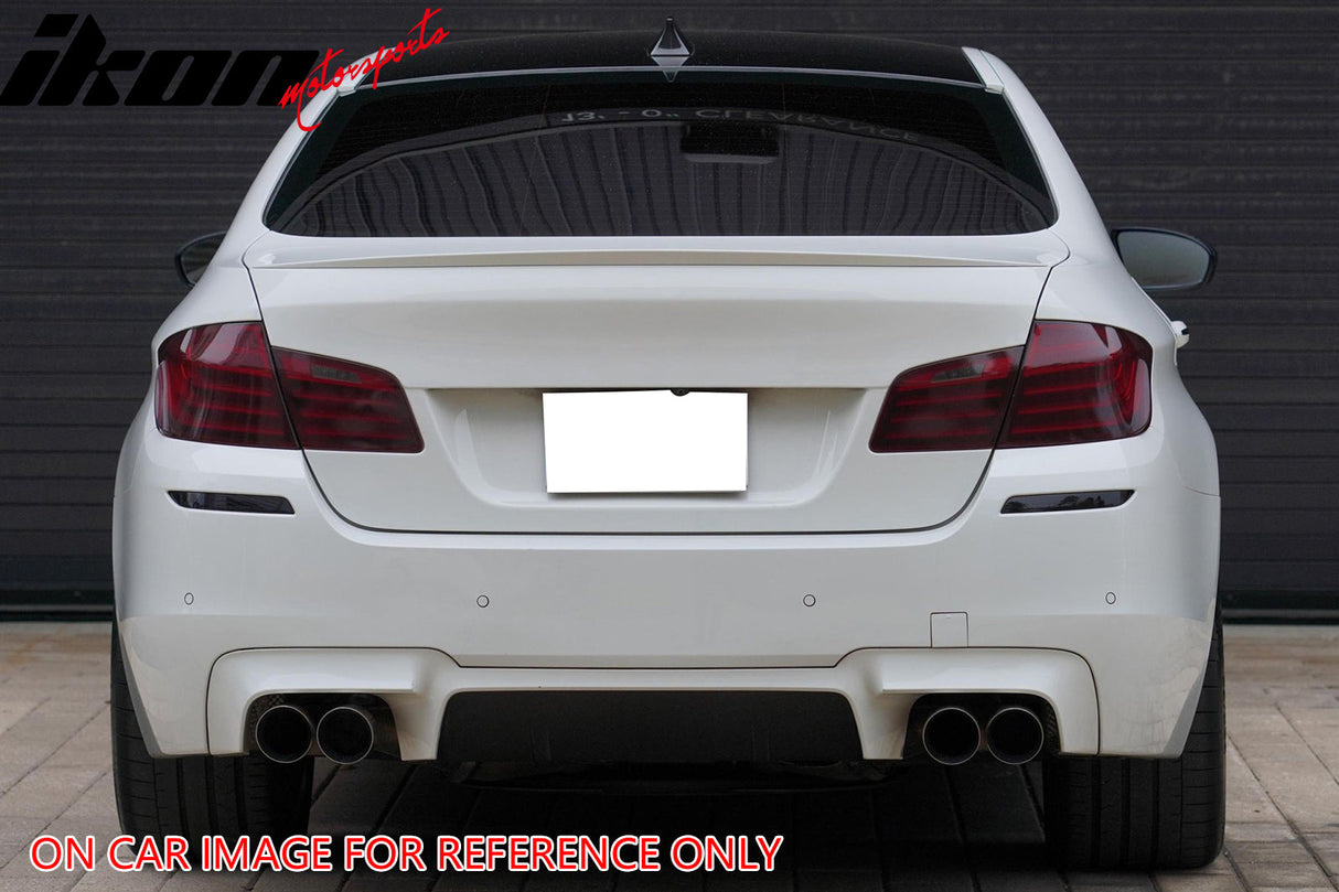 2011-2017 BMW F10 5-Series Trunk Spoiler OE Style Fiberglass Rear Wing