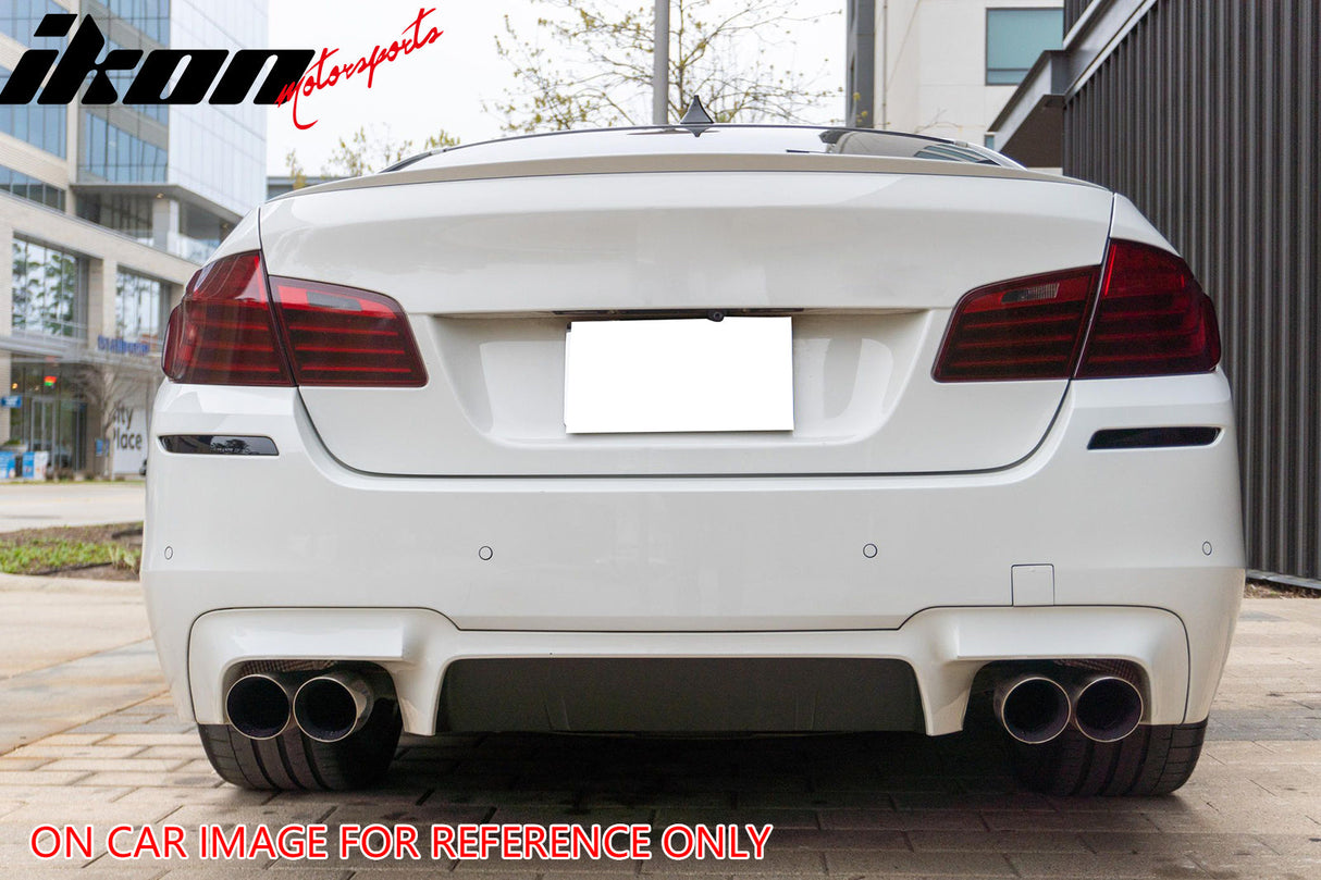 2011-2017 BMW F10 5-Series Trunk Spoiler OE Style Fiberglass Rear Wing