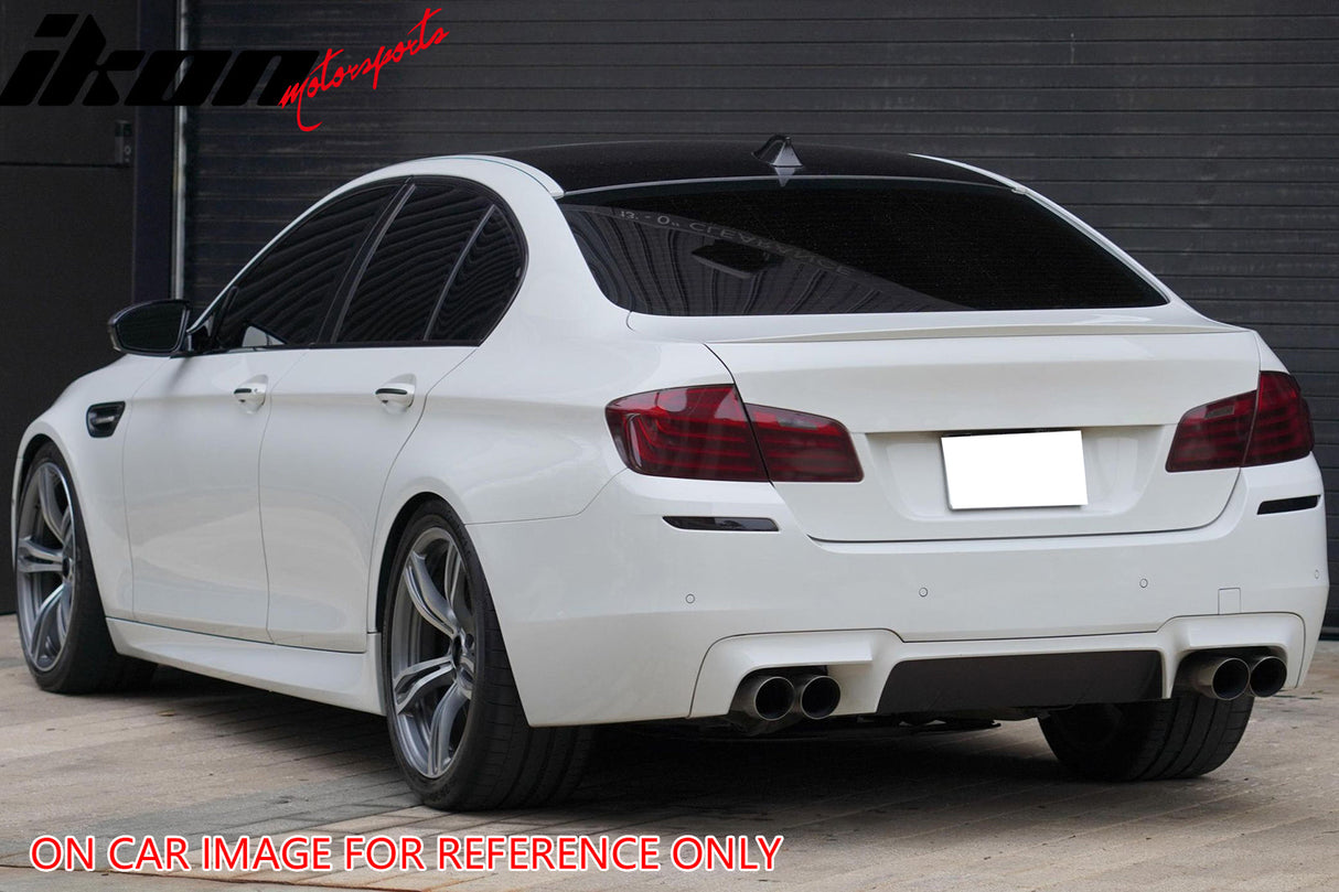 2011-2017 BMW F10 5-Series Trunk Spoiler OE Style Fiberglass Rear Wing
