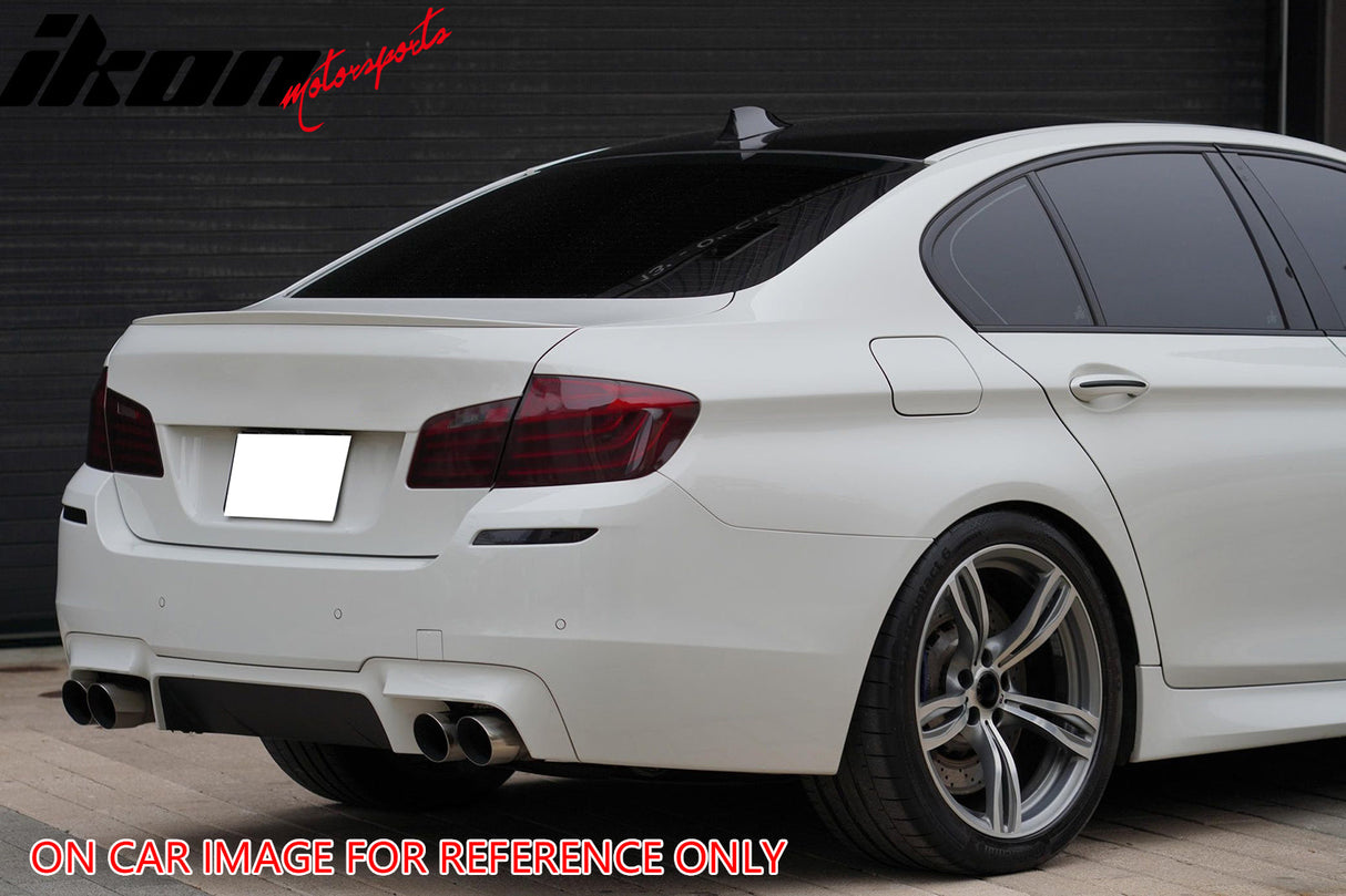 2011-2017 BMW F10 5-Series Trunk Spoiler OE Style Fiberglass Rear Wing