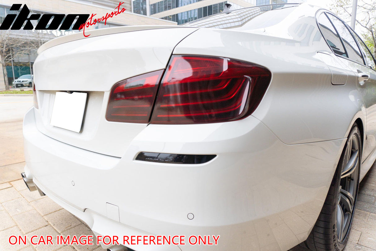 2011-2017 BMW F10 5-Series Trunk Spoiler OE Style Fiberglass Rear Wing