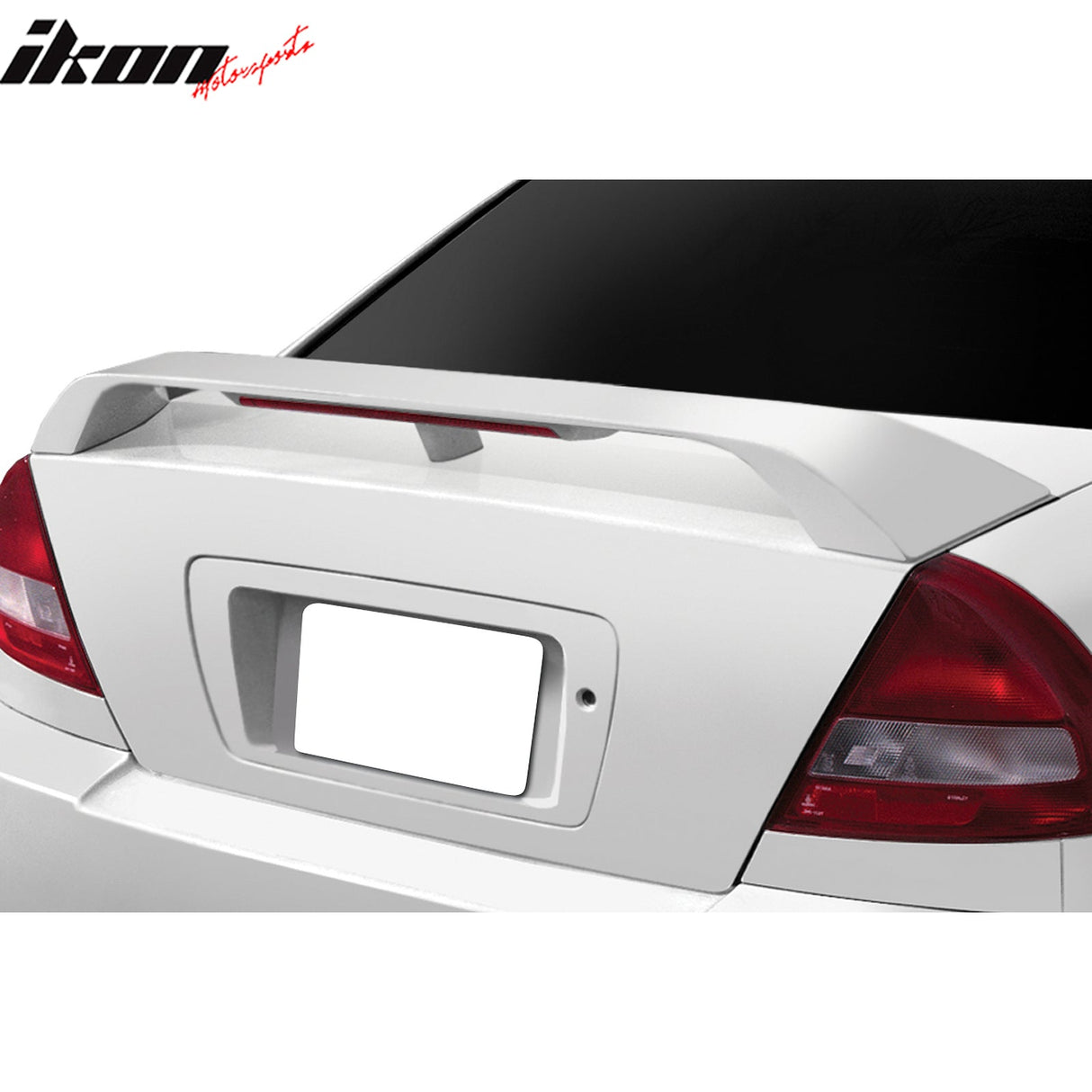 1997-2002 Mitsubishi Mirage Gray Primer OE Trunk Spoiler Fiberglass