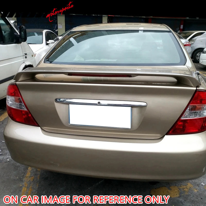 2002-2006 Toyota Camry OE Style Gray Primer Trunk Spoiler W/LED ABS
