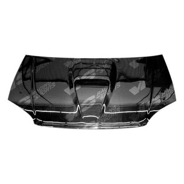 2001-2003 Honda Civic 4 doors 2 doors G Force Style Carbon Fiber Black Hood
