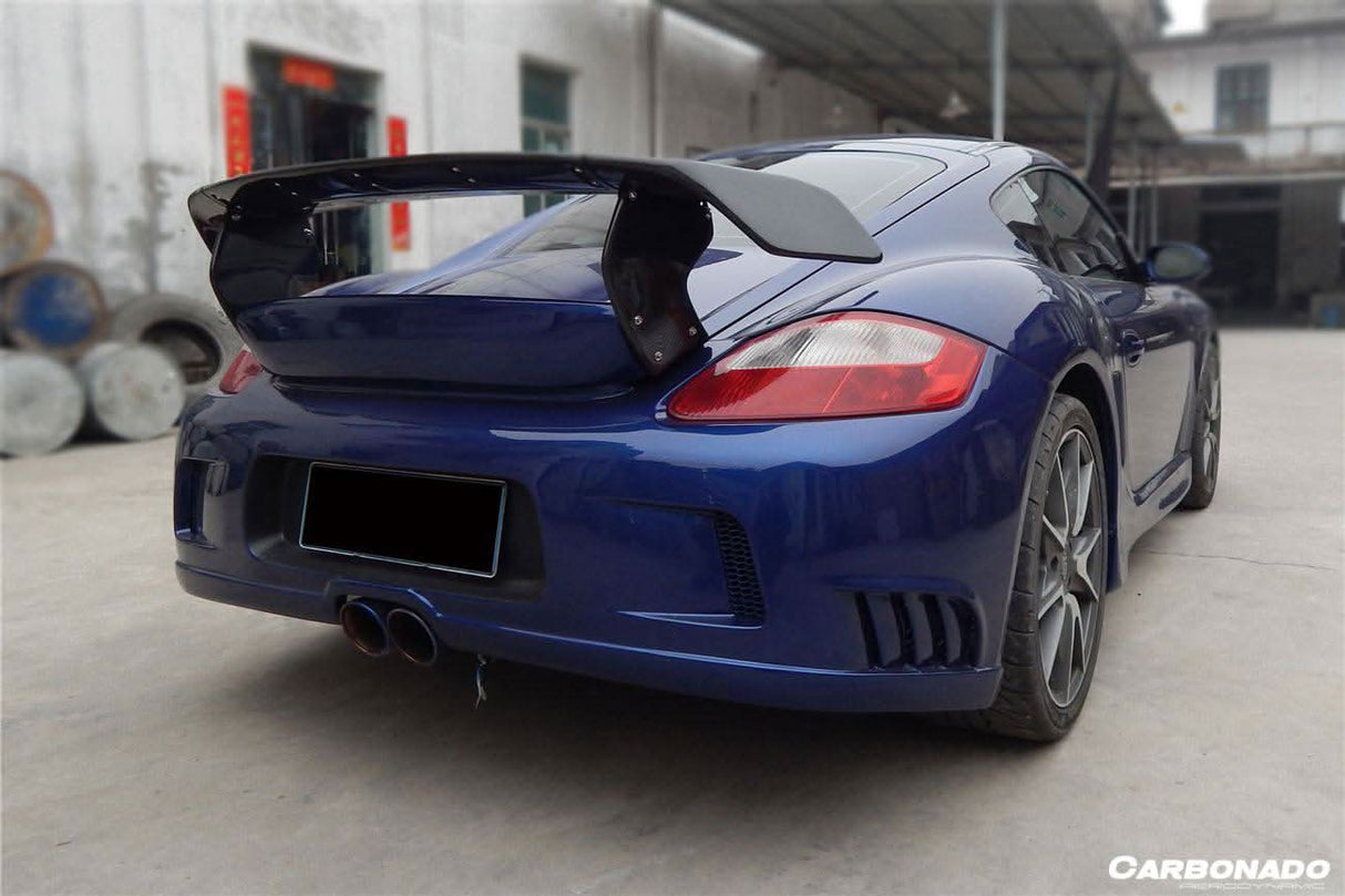 2005-2008 Porsche Cayman 987 TA Style Rear Bumper