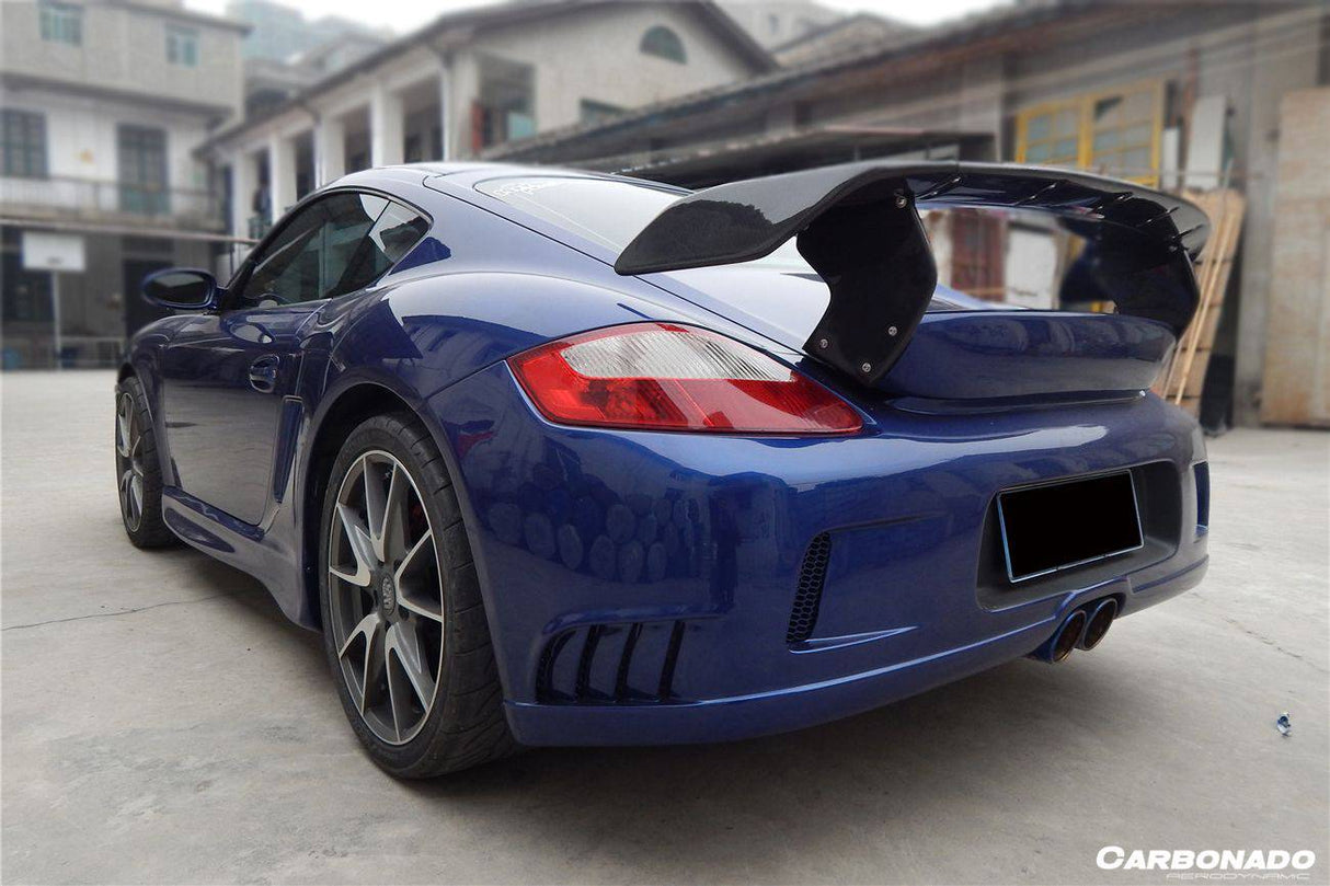 2005-2008 Porsche Boxster 987 TA Style Rear Bumper and Trunk Spoiler