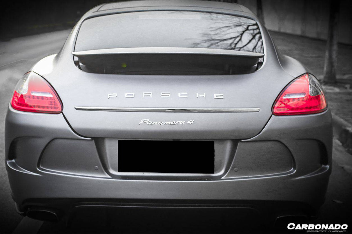 2010-2013 Porsche Panamera 970.1 FD Style Rear Bumper