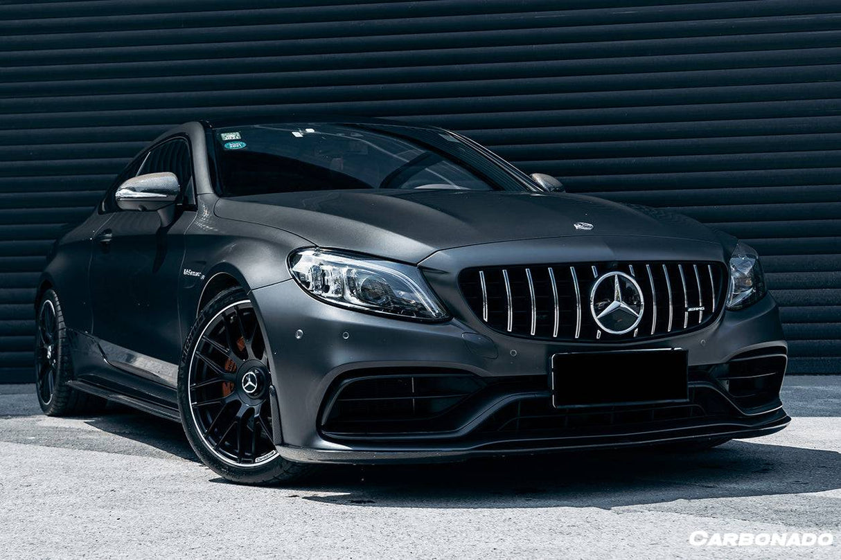 2015-2021 Mercedes Benz W205 C63 S AMG Coupe BKSS Style Carbon Fiber Front Lip