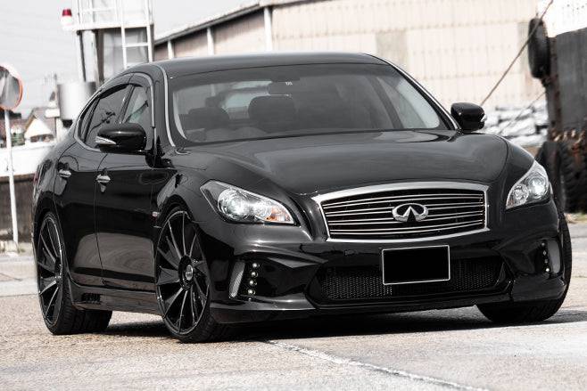 2011-2019 Infiniti Q70, Q70L, M37, M56 WD Style Front Bumper with led Light