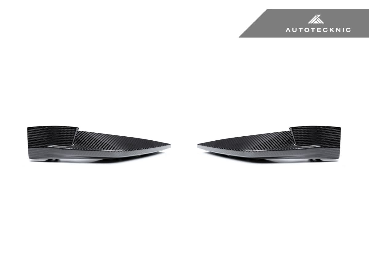 AutoTecknic Dry Carbon Front Aero Splitter Set - BMW G80 M3 | G82/ G83 M4