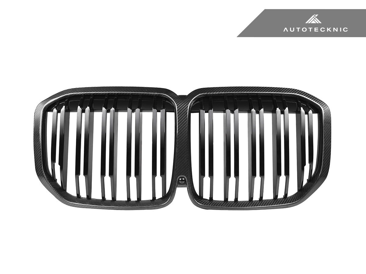 AutoTecknic Dual-Slats Dry Carbon Front Grille - G07 X7 Pre-LCI