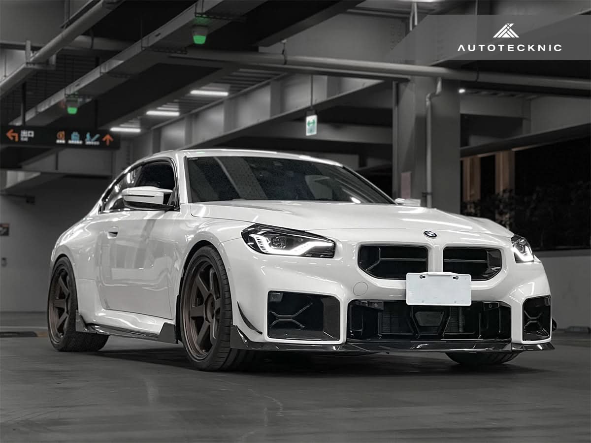 AutoTecknic Dry Carbon Canard Set - BMW G87 M2