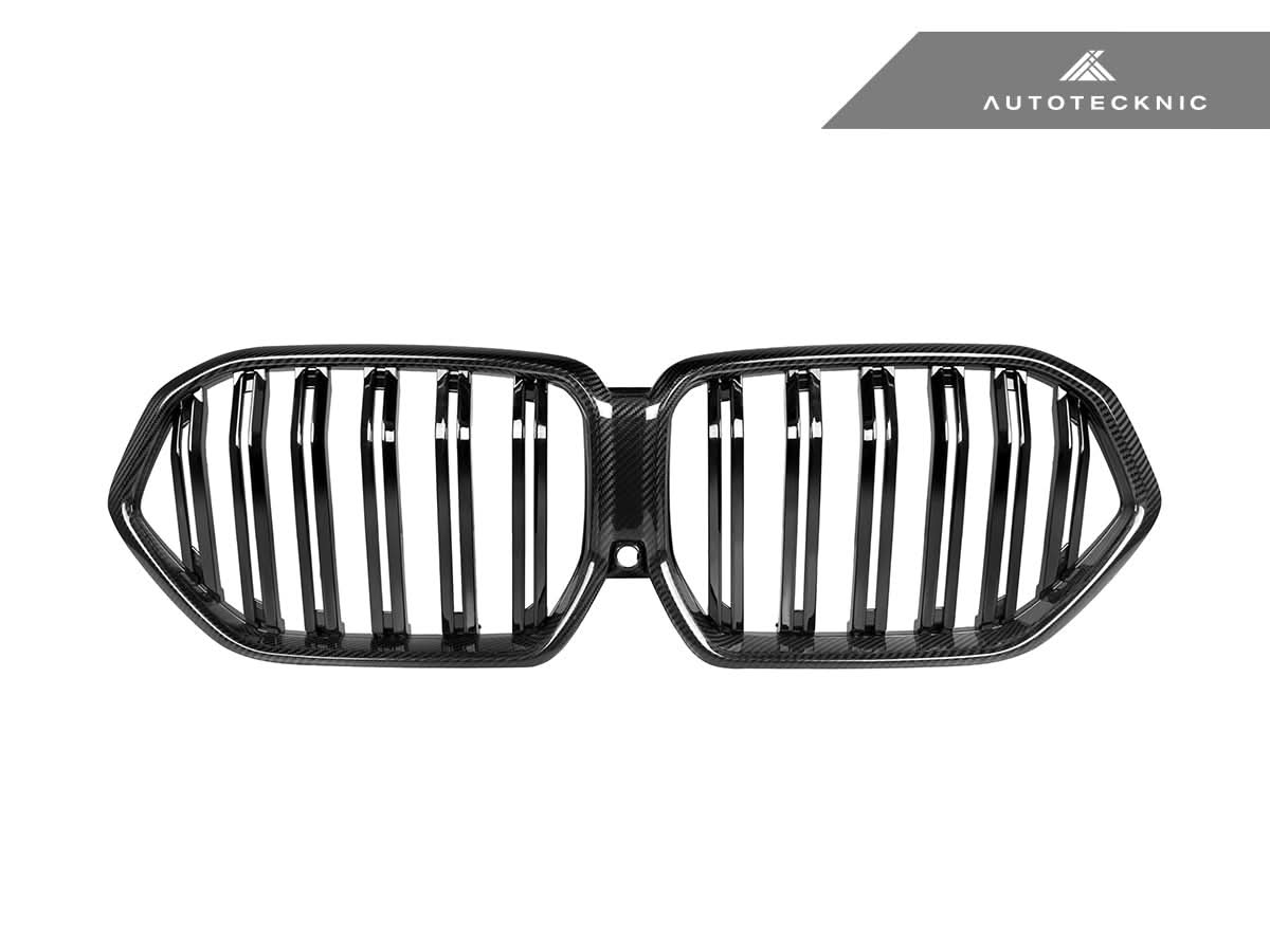 AutoTecknic Dual-Slats Dry Carbon Front Grille - G06 X6 Pre-LCI