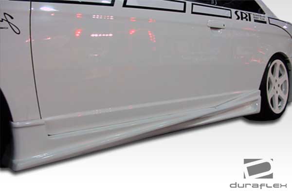 2001-2005 Honda Civic 2DR Bomber Style Side Skirts - 2 Piece - FRP