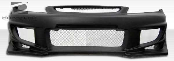 2001-2003 Honda Civic Bomber Style Front Bumper Cover - FRP