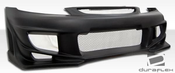 2001-2003 Honda Civic Bomber Style Front Bumper Cover - FRP