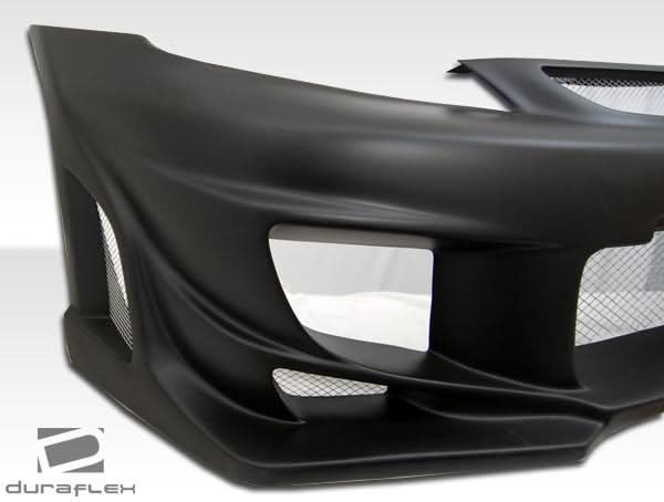 2001-2003 Honda Civic Bomber Style Front Bumper Cover - FRP