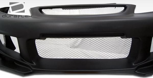 2001-2003 Honda Civic Bomber Style Front Bumper Cover - FRP