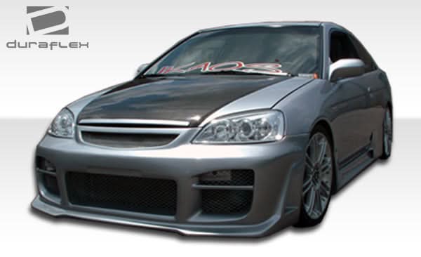 2001-2003 Honda Civic R34 Style Body Kit - 4 Piece - FRP