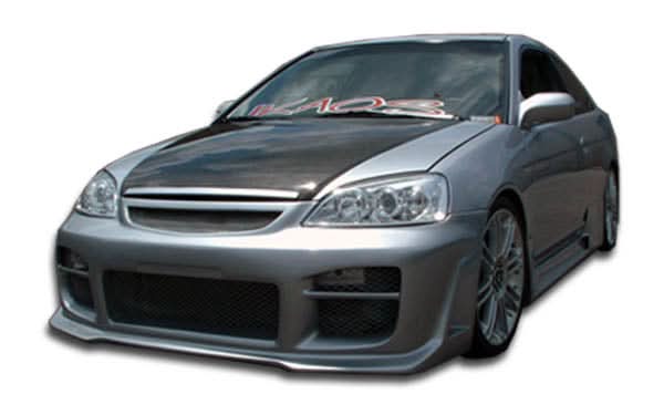 2001-2003 Honda Civic R34 Style Body Kit - 4 Piece - FRP