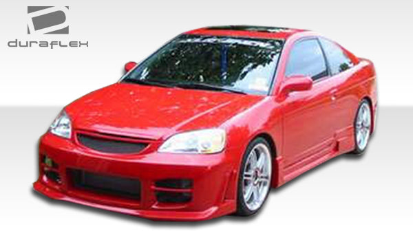 2001-2003 Honda Civic 2DR Duraflex R34 Body Kit - 4 Piece