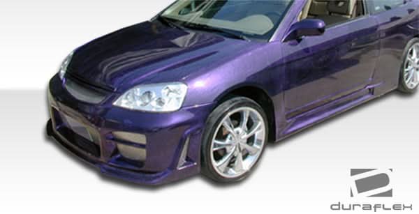 2001-2003 Honda Civic R34 Style Front Bumper Cover - FRP
